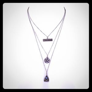 Witch pagan Wiccan goth necklace